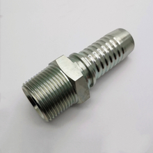 13011 BSP MALE accesorios de manguera hidráulica accesorios de tubería de acero al carbono